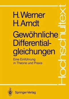 Gewöhnliche Differentialgleichungen (eBook, PDF) - Werner, Helmut; Arndt, Herbert