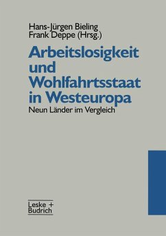 Cover Arbeitslosigkeit und Wohlfahrtsstaat in Westeuropa (eBook, PDF)