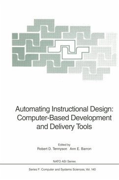 Cover Automating Instructional Design: Computer-Based Development and Delivery Tools (eBook, PDF)