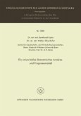 Ein univariables ökonomisches Analyse- und Prognosemodell (eBook, PDF)