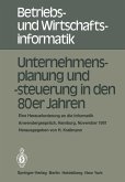 Unternehmensplanung und -steuerung in den 80er Jahren (eBook, PDF)