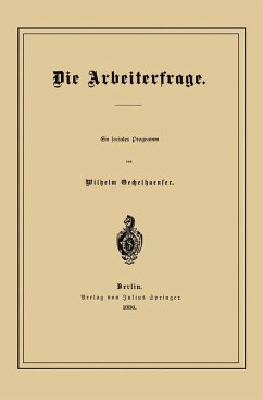 Cover Die Arbeiterfrage (eBook, PDF)