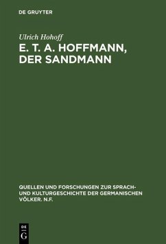 E. T. A. Hoffmann, Der Sandmann (eBook, PDF) - Hohoff, Ulrich