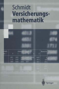 Versicherungsmathematik (eBook, PDF) - Schmidt, Klaus D.