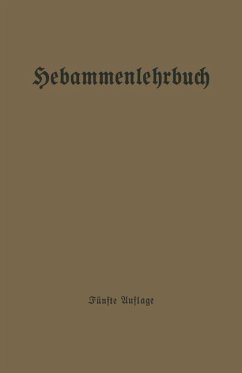 Hebammenlehrbuch (eBook, PDF) - Hammerschlag, Sigfrid; Langstein, Leo; Ostermann, Arthur