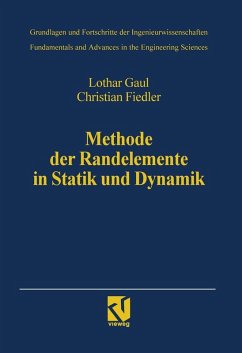 Methode der Randelemente in Statik und Dynamik (eBook, PDF) - Gaul, Lothar; Fiedler, Christian