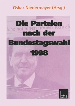 Die Parteien nach der Bundestagswahl 1998 (eBook, PDF)