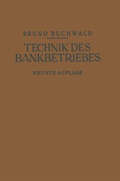 Cover Die Technik des Bankbetriebes (eBook, PDF)