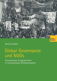 Global Governance und NGOs (eBook, PDF) - Curbach, Janina