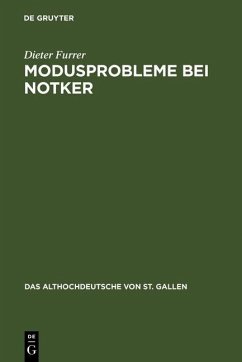 Modusprobleme bei Notker (eBook, PDF) Cover Modusprobleme bei Notker (eBook, PDF)