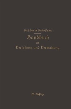 Handbuch der Verfassung und Verwaltung in Preußen und dem Deutschen Reiche (eBook, PDF) - De Grais, Hue