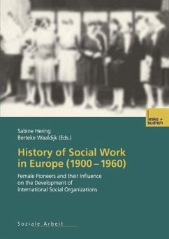 History of Social Work in Europe (1900-1960) (eBook, PDF)