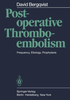 Postoperative Thromboembolism (eBook, PDF) - Bergqvist, David