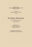 Der Kölner Mani-Kodex (eBook, PDF)