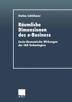 Räumliche Dimensionen des e-Business (eBook, PDF) - Schlöhmer, Stefan