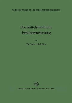 Cover Die mittelständische Erbunternehmung (eBook, PDF)