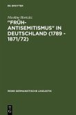 &quote;Früh-Antisemitismus&quote; in Deutschland (1789 - 1871/72) (eBook, PDF)