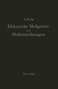 Elektrische Meßgeräte und Meßeinrichtungen (eBook, PDF) - Palm, Albert