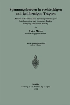 Cover Spannungskurven in rechteckigen und keilförmigen Trägern (eBook, PDF)