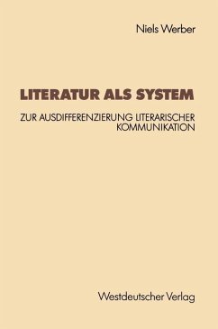 Literatur als System (eBook, PDF) - Werber, Niels