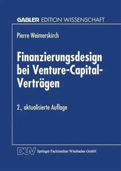 Finanzierungsdesign bei Venture-Capital-Verträgen (eBook, PDF)