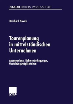 Cover Tourenplanung in mittelständischen Unternehmen (eBook, PDF)
