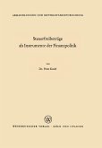 Steuerfreibeträge als Instrumente der Finanzpolitik (eBook, PDF)