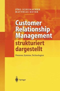 Customer Relationship Management strukturiert dargestellt (eBook, PDF) - Schumacher, Jörg; Meyer, Matthias