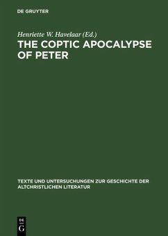 The Coptic Apocalypse of Peter (eBook, PDF)