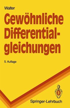 Gewöhnliche Differentialgleichungen (eBook, PDF) - Walter, Wolfgang
