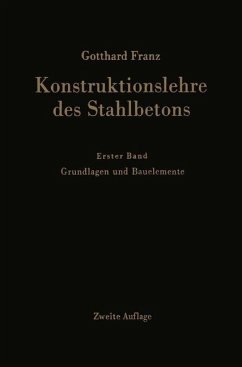 Konstruktionslehre des Stahlbetons (eBook, PDF) - Franz, Gotthard; Schäfer, Kurt