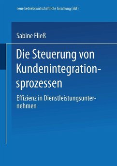 Die Steuerung von Kundenintegrationsprozessen (eBook, PDF) - Fliess, Sabine