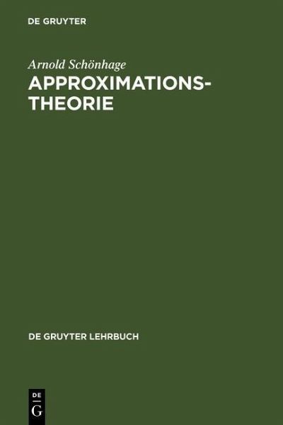 Approximationstheorie (eBook, PDF) Approximationstheorie (eBook, PDF)