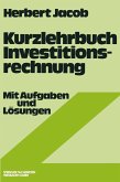 Kurzlehrbuch Investitionsrechnung (eBook, PDF)
