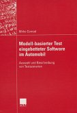 Modell-basierter Test eingebetteter Software im Automobil (eBook, PDF)