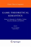Game-Theoretical Semantics (eBook, PDF)