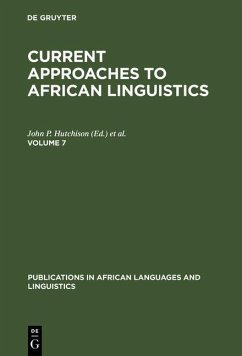 Current Approaches to African Linguistics. Vol 7 (eBook, PDF)