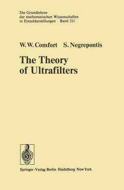 The Theory of Ultrafilters (eBook, PDF) - Comfort, W. W.; Negrepontis, S.