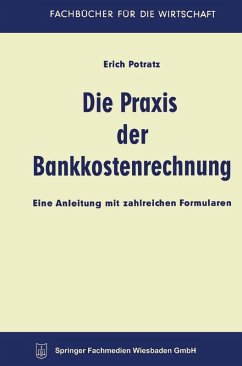 Cover Die Praxis der Bankkostenrechnung (eBook, PDF)