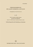Untersuchungen über die Herstellung von Erzbriketts (eBook, PDF)