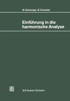 Einführung in die harmonische Analyse (eBook, PDF) - Dreseler, Bernd
