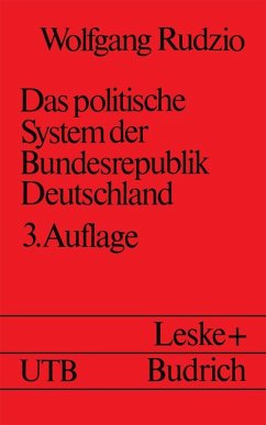 Das politische System der Bundesrepublik Deutschland (eBook, PDF) - Rudzio, Wolfgang