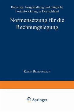 Cover Normensetzung für die Rechnungslegung (eBook, PDF)