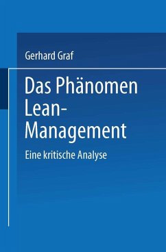 Das Phänomen Lean Management (eBook, PDF)