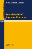 Formal Moduli of Algebraic Structures (eBook, PDF)