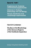 Studies on the Morphology of the Sensory Regions of the Vestibular Apparatus (eBook, PDF)