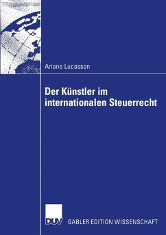 Der Künstler im internationalen Steuerrecht (eBook, PDF) - Lucassen, Ariane