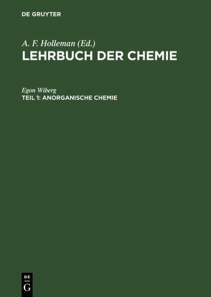Anorganische Chemie (eBook, PDF)
