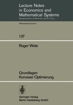 Grundlagen Konvexer Optimierung (eBook, PDF) - Wets, R.
