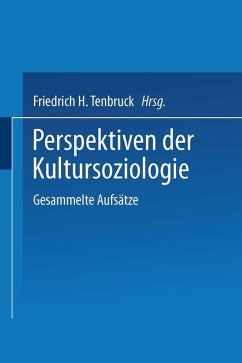 Perspektiven der Kultursoziologie (eBook, PDF)